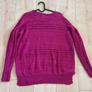 Pink sweater for sweater weather